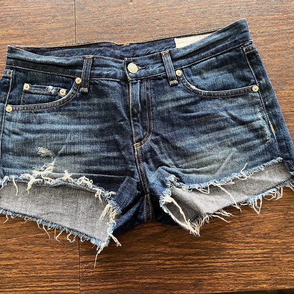 Rag and Bone Denim Shorts size 24 - Picture 1 of 3